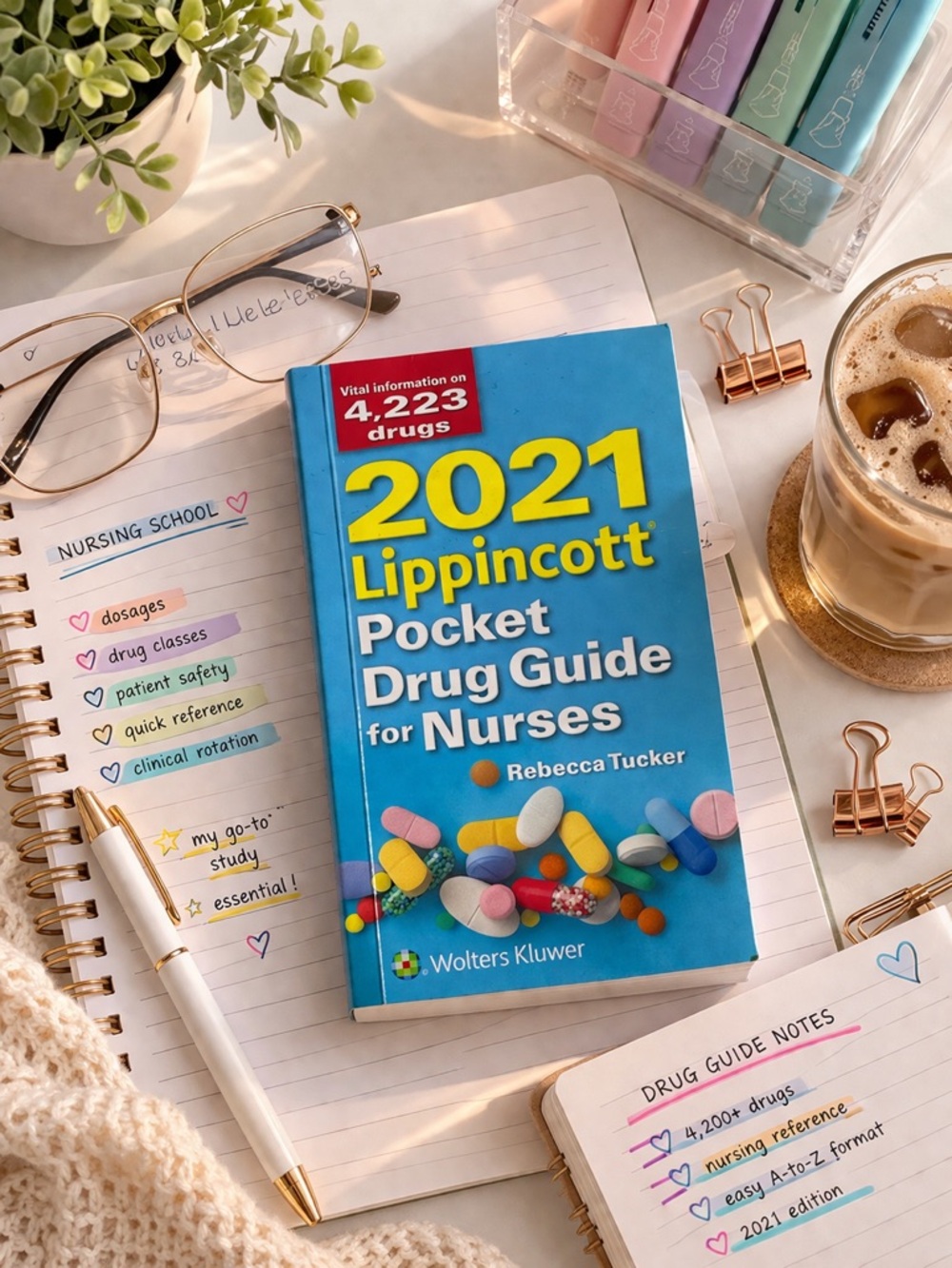 Lippincott Pocket Drug Guide for Nurses Rebecca Tucker Nursing Reference Book